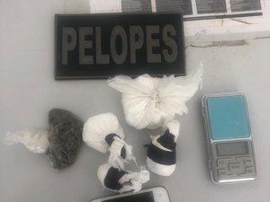 Jovem e casal de pastores são presos com drogas em Arapiraca