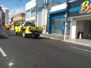 Criminosos tentam fazer roubo em agência da Caixa em Girau do Ponciano