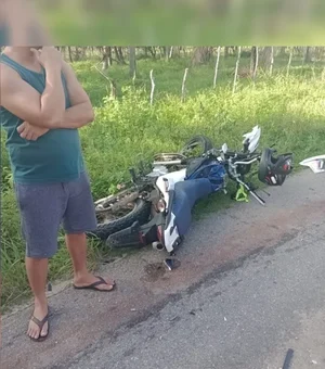 Adolescente de 16 anos e jovem de 21 são vítimas fatais de colisão entre carro e moto na AL-101, em Piaçabuçu