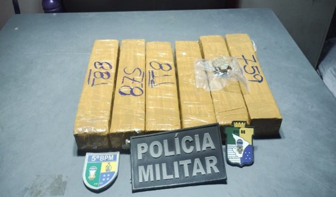 Drogas vindas de São Paulo para AL são apreendidas em Sergipe após denúncia