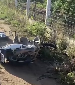 Motociclista morre após perder controle da moto e cair na AL-486, em Craíbas