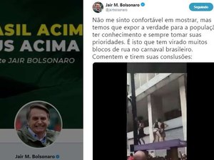 Advogados da dupla do 'golden shower' vão ao STF para que Bolsonaro apague tuites