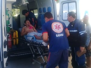Homem fica ferido ao tentar mergulhar em piscina em Arapiraca