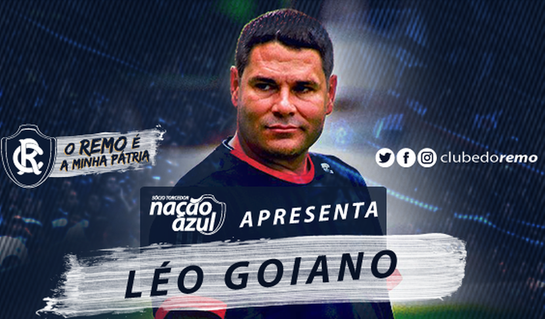 Série C: Remo anunciou técnico Léo Goiano para substituir Oliveira Canindé 