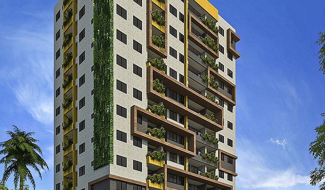 Plataforma Engenharia lança primeiro edifício com jardim vertical em Maceió