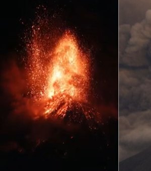 Guatemala divulga alerta máximo com Vulcão do Fogo em erupção