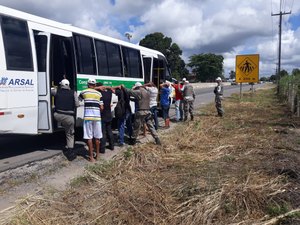 BPRv realiza operações na rodovia AL-205