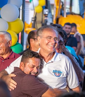 Renan garante adutora que levará água a 5 mil moradores do Sertão