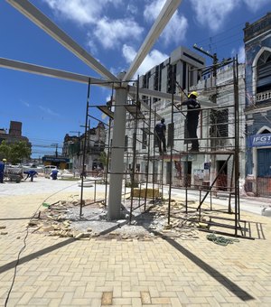 Prefeitura de Maceió inicia projeto de revitalização da Praça Montepio dos Artistas