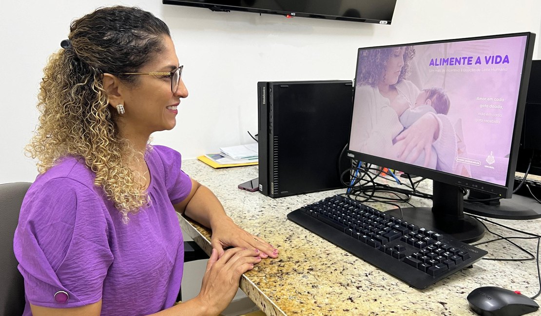 Maternidade Escola Santa Mônica recebe 95 litros de leite humano e dezenas de frascos de vidro