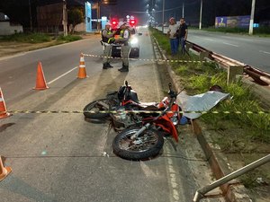 Motociclista morre no trecho urbano da rodovia AL 220 em Arapiraca