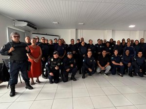 Guarda Municipal de Maceió é capacitada para atuar na proteção da mulher
