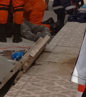 Trabalhador morre após sofrer choque elétrico e cair de cinco metros de altura