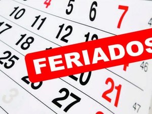 Ano novo terá 11 feriados nacionais em dias de semana