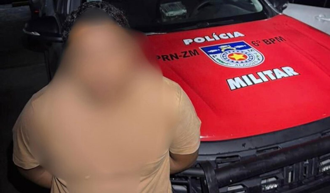 Homem é preso no Jacintinho por tentativa de homicídio contra policial militar