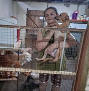 [Vídeo] Após ser curada de um câncer, dona de casa cumpre promessa de cuidar de animais de rua