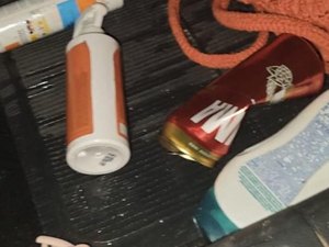 Carro invade ciclovia da Pajuçara e condutor é detido com latas de cerveja no veículo