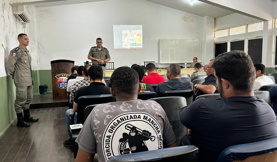 PM faz vistoria no Fumeirão e divulga plano de segurança para clássico entre ASA x CRB