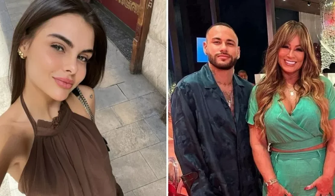 Neymar reage a ataques nas redes após mãe posar com Amanda Kimberlly