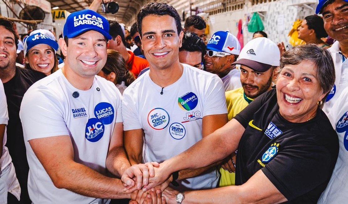Lucas e Célia em agenda de JHC é mais um capítulo da novela eleitoral