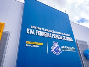 Prefeito entrega 15ª creche e amplia vagas na educação infantil em Arapiraca