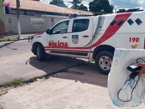 Polícia recupera TV furtada no início da tarde desta segunda-feira (09) na Primavera