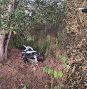 Motocicleta com queixa de roubo/furto é abandonada na zona rural de Craíbas