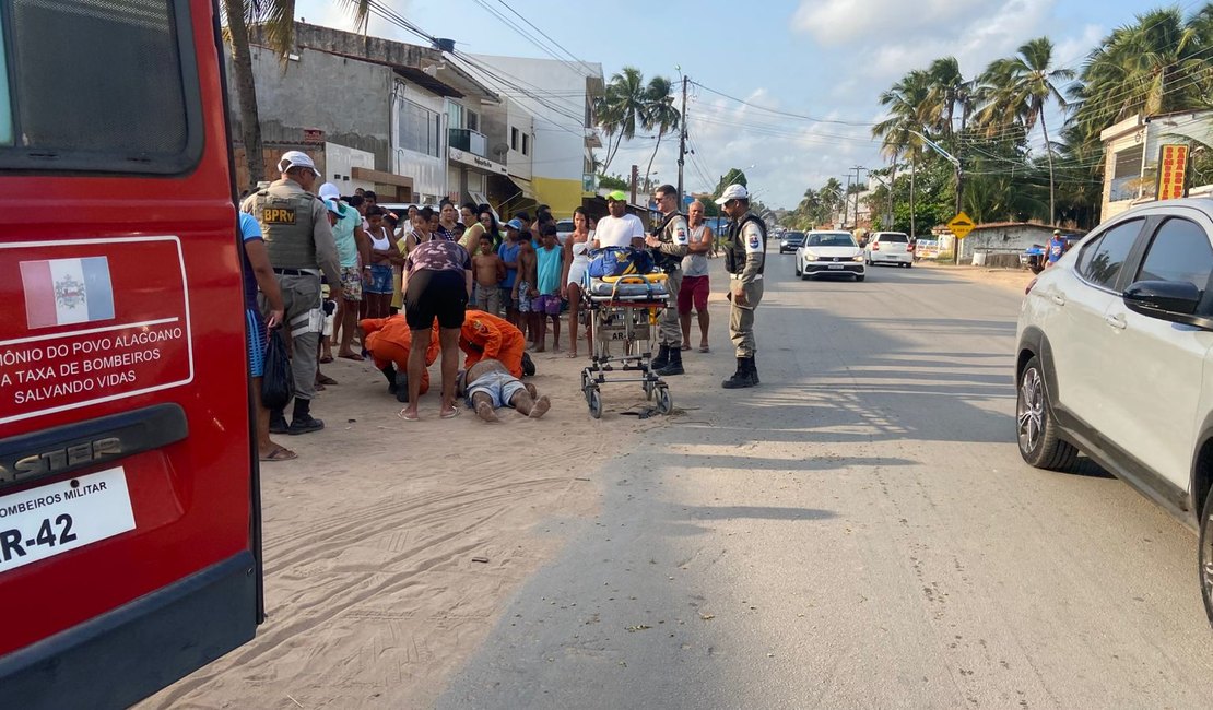 Homem é ferido na cabeça após acidente em Maragogi