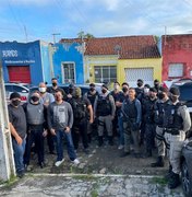 Operação integra das polícias Militar e Civil coibe o tráfico de drogas no Litoral Sul de Alagoas