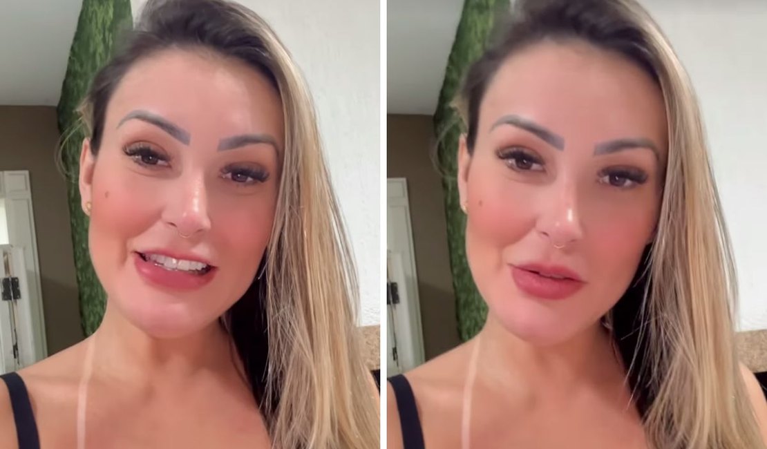 Após bifurcar língua, Andressa Urach sugere que pode colocar terceiro seio