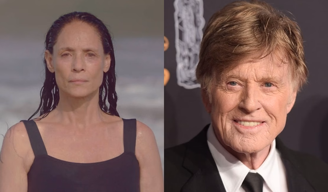 Sônia Braga homenageia Robert Redford, com quem namorou nos anos 1980