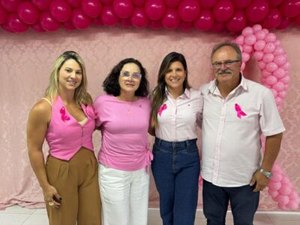 Palestra alerta mulheres em Novo Lino sobre prevenção ao câncer de mama