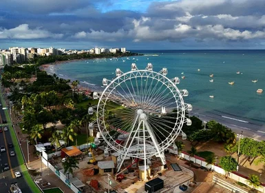 Roda-gigante de Maceió exclui número 13 e vereador comemora: ‘capital mais bolsonarista do NE’