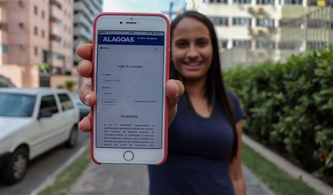 Plataforma digital e-Ouv aproxima cidadão do Governo do Alagoas