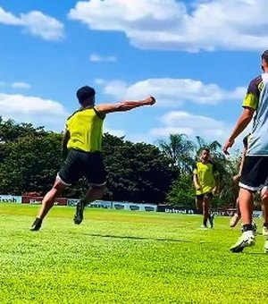 ASA treina no CT do Vila Nova e terá desfalque para enfrentar o Goiatuba