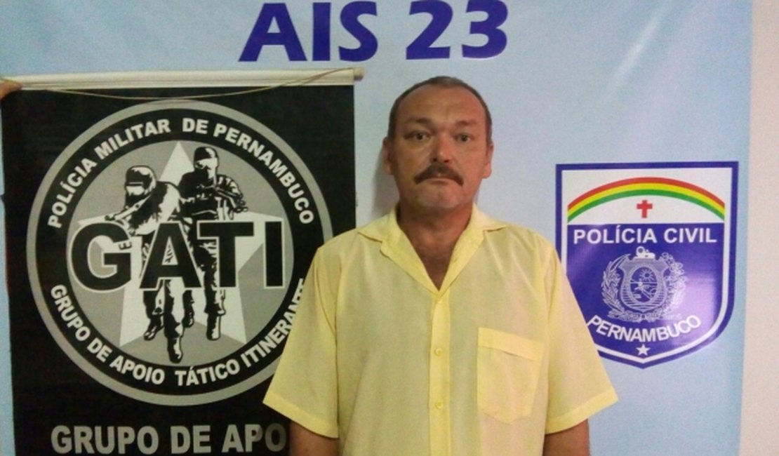 Pistoleiro alagoano que fugiu da polícia é preso no Sertão de Pernambuco