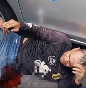 Suspeito de assalto é baleado no Village Campestre, em Maceió; comparsa fugiu
