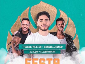 Prefeitura anuncia show de Thiago Freitas em Porto Calvo