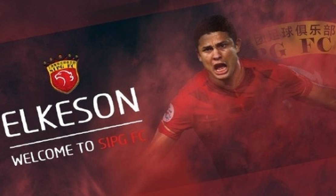 Time de Conca na China anuncia a contratação do brasileiro Elkeson