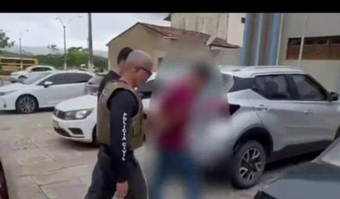 Acusado de estupro de vulnerável é preso em São Miguel dos Campos