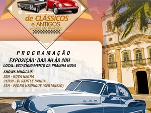 2º encontro de automóveis clássicos e antigos será realizado em Penedo