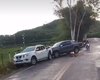 Colisão entre duas picapes é registrada na AL-101 norte em Passo de Camaragibe