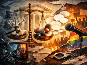 Opinião Não é Escudo: Justiça e Responsabilidade no Espaço Público.