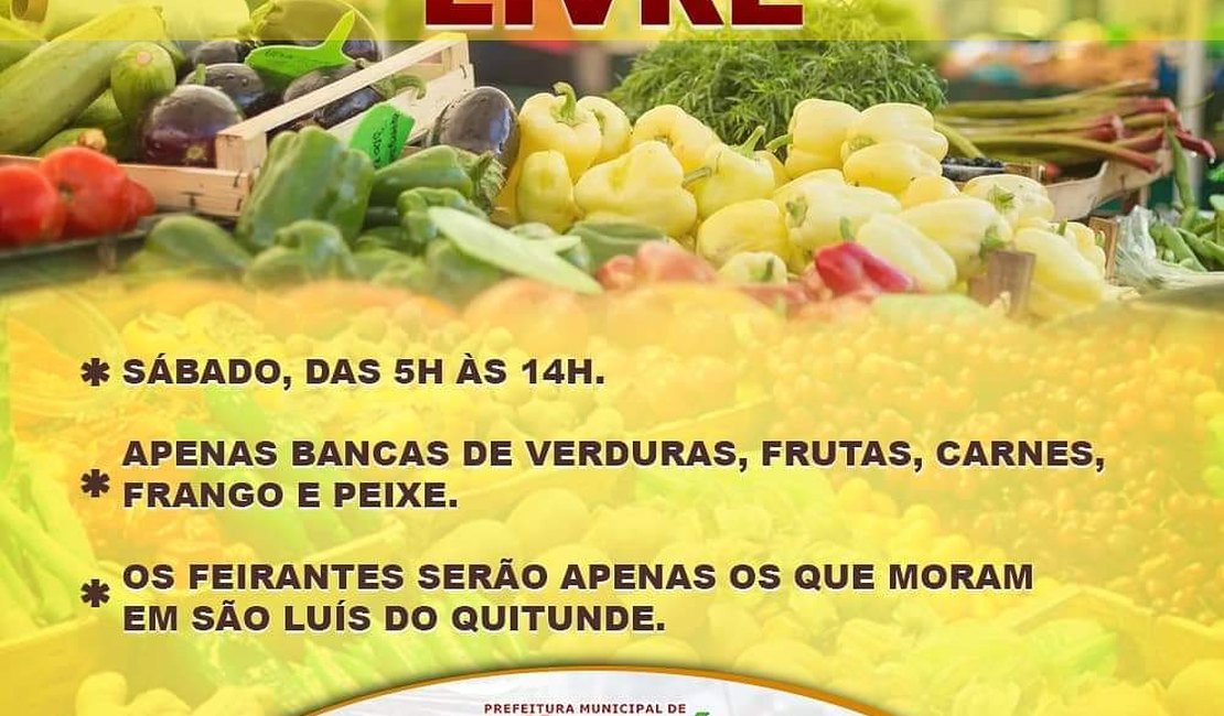 Prefeitura de São Luís adota mudanças na feira por conta do coronavírus