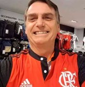 Bolsonaro aposta em Flamengo campeão e diz que pode ir ao Qatar