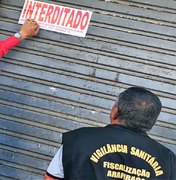 Vigilância Sanitária interdita estabelecimento irregular em Arapiraca