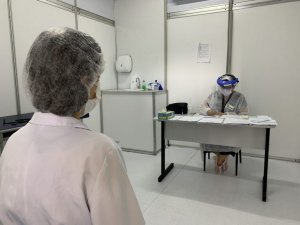 Covid-19: Mais de 860 usuários são atendidos nas Centrais de Triagem na última semana