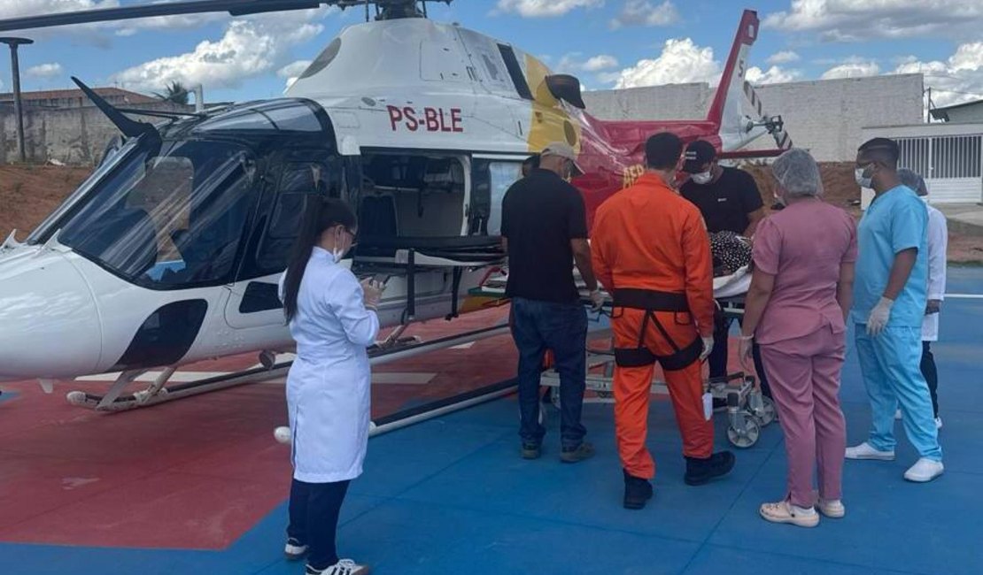 DEA realiza transporte do primeiro paciente regulado para o Hospital Regional de Palmeira dos Índios