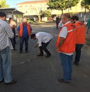 Técnicos da UFRN iniciam estudos sobre rachaduras no Pinheiro