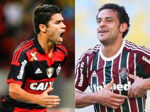 Eduardo da Silva e Fred voltam ao clima de Copa em clássico no Maraca